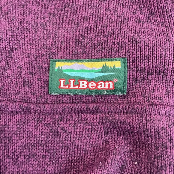 L.L.Bean Women’s Pullover Sweater - XS, Plum - Picture 4 of 7